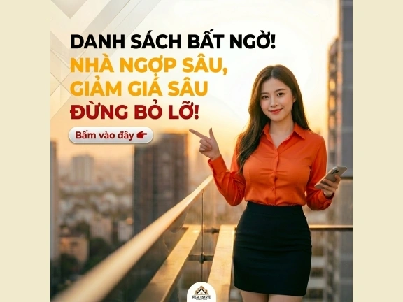 ✅ Danh Sách Bất Ngờ - Nhà Ngộp Giảm Sâu - Khu Vực TP.Hồ Chi Minh