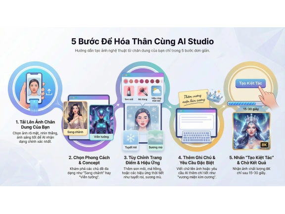✅ AI Studio Hóa Thân