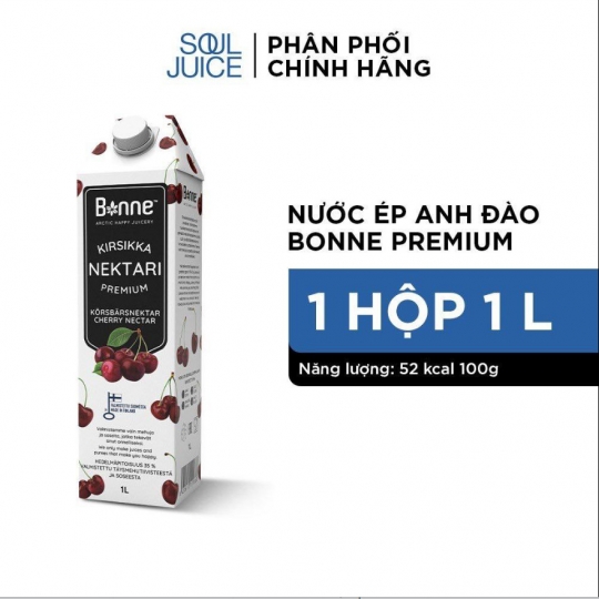 ✅ 30.02.02 Nước ép Anh Đào (Cherry - Hộp 1 Lít)